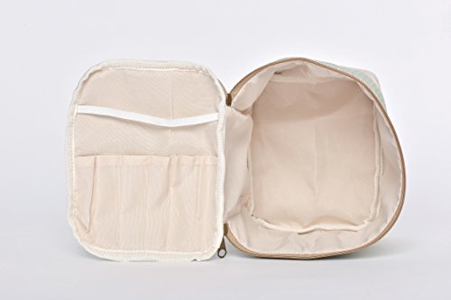 GreenForest Klassischen Aufbewahrungsbox mit Punktmuster hellblau Klapp Kinder Spielzeug aufbewahrung Warenkorb Kleidung Halter Lagerplatz Wäscheservice bin Brotdose - 2