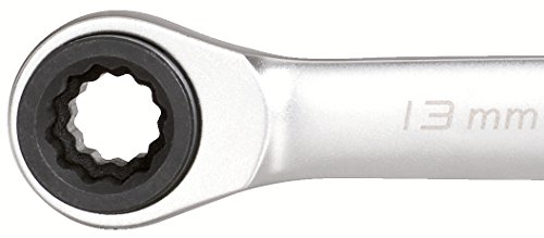 KS Tools 4 in 1 Gearplus Doppel-Ratschenringschlüssel, umschaltbar, 10 x 19-13 x 17 mm, 503.4565 - 4