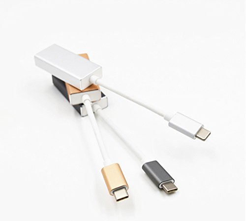 Hrph USB3.1 Typ-C zum Mini Display Port Adapter 4K HD USB-C zum Mini DP Konverter Kabel für Apple Air Pro Macbook Air - 4