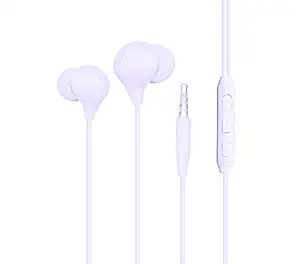 Wissenschaft JP75 SuperBass in-Ear Headphones with Mic (White)