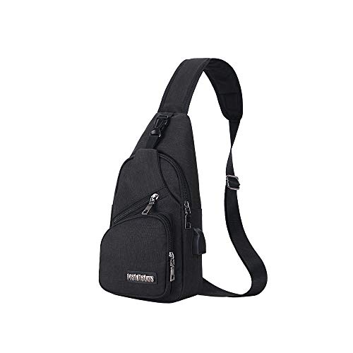 Preisvergleich Produktbild YUANOU 2019 Nylon Herren Damen Brusttaschen Umhängetasche Reiserucksack Kleine Reisetaschen Damen Sling Umhängetasche Rucksack