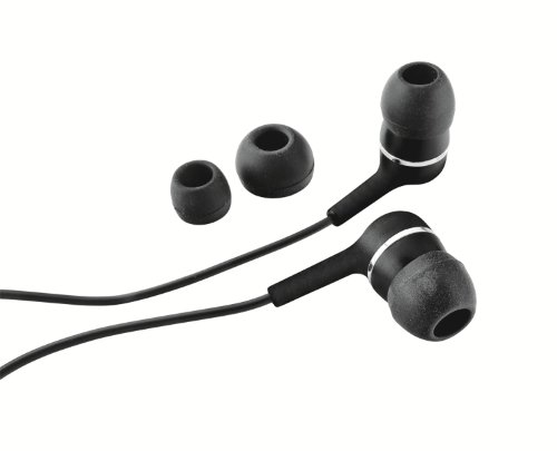 Preisvergleich Produktbild Trust In-Ear-Kopfhörer für Apple iPad / Tablet schwarz / grau