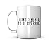 Produktbild I Didn't Come Here To Be Average Komisch Sarcastic Keramik Tasse Kaffee Tee Becher Mug