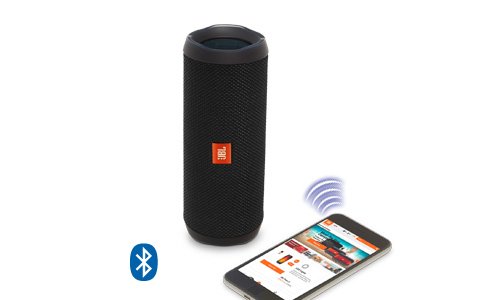 JBL Flip 4 Altavoz Bluetooth port  til - Negro