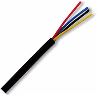 4 Core Multicore Cable 7/0.2mm (Price per 5 Metre) ideal for Model Railways