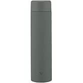 Zojirushi SM-GA72-HM Su Şişesi, Vidalı Paslanmaz &Ccedil;elik Kupa, Dikişsiz, 25 fl oz (720 ml), Orman Grisi