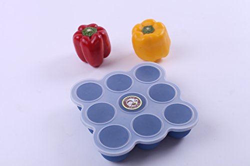 Gefrierbehälter zum Einfrieren und Aufbewahren von Babynahrung/Babykost und als Behälter für Babybrei. - 4