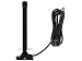 Produktbild Maclean MCTV-987 Digital DVB-T DVB-T2 Antenne mit Magnetfuß für Auto Reisen Zuhause KFZ Universal