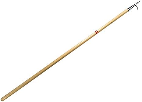 Pine Boathook with Stainless steel hook - length 180 cm - Necessary Equipment on Sail Boat Yacht Vessel Cutter