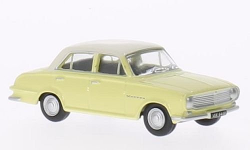 Vauxhall FB Victor, light yellow/white, RHD, Modelo de Auto, modello completo, Oxford 1:76