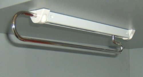 Appendiabiti portaibiti estraibile mm 295 BIANCO