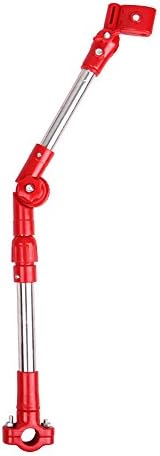 Huifang Umbrella stand QFFL yusanjia Umbrella Stand/Bicycle Umbrella Stand/Stroller Umbrella Stand/Folding/Multi-function Umbrella Clip Umbrella holder (Color : Red)