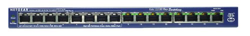 NETGEAR FS116PEU ProSAFE (16-Port 10/100 Desktop Unmanaged Switch) - 3
