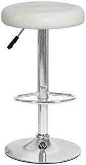 GAPJBD CYJZ® Bar stool, Lift Fashion Rotate Bar Haircut Beauty 44-64cm durable (Color : White)