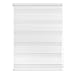 Produktbild Lichtblick Duo-Rollo Klemmfix, 85 cm x 150 cm (B x L) in Weiß, ohne Bohren, Doppelrollo für Fenster & Türen, moderner Sichtschutz, innovative Kombination aus Rollo & Jalousie
