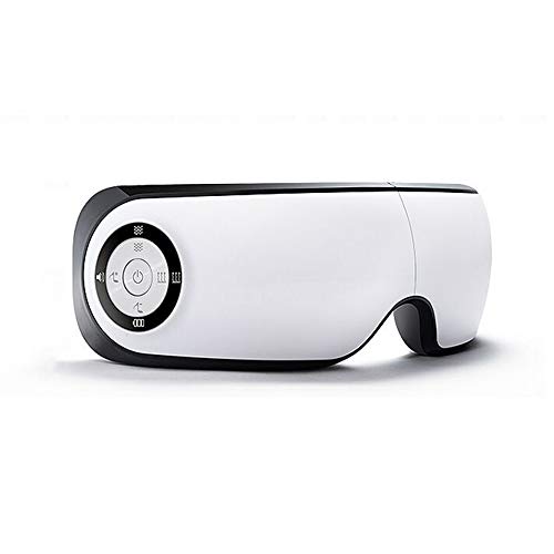 Preisvergleich Produktbild Kabelloses Augen-Massagegerät Faltbar, Druckpunktmassage, Wärmekompression Und Beruhigende Musik Zum Tempeldruck / Überanstrengung Der Augen / Kopfschmerzen Erleichterung