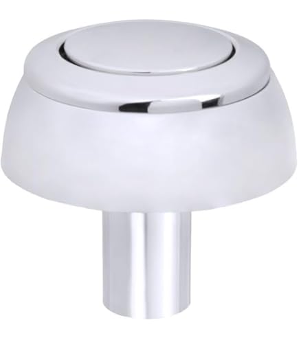 Bouton Double Poussoir Chromé Pour Mécanisme De Chasse D'Eau SIAMP Optima 50 - Remplacement