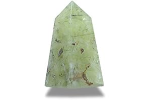 Quartz Vert Rutile [Obelisque] Lithotherapie Pierre Naturelle Mineraux [Equilibre et Sens]