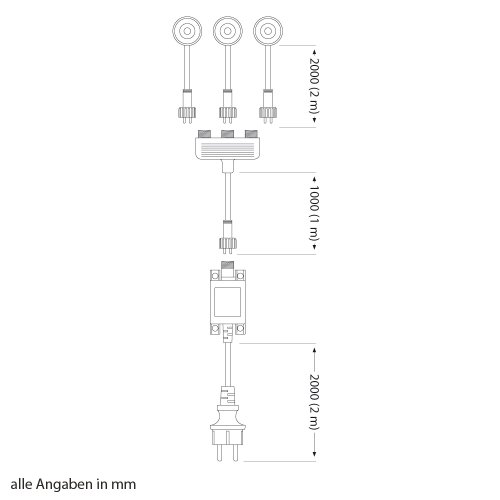 parlat LED Gartenstrahler Spico mit Erdspieß für außen IP44 68lm warm-weiß 3er Set - 8