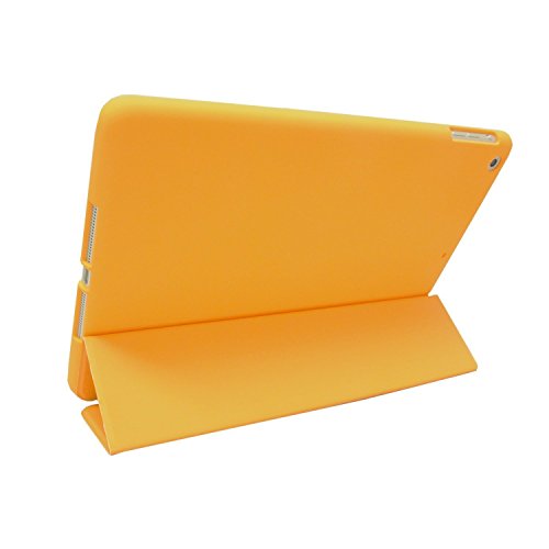 Khomo iPad Air 1 Hülle Case Orangenes Gehäuse mit doppelten Schutz ultra dünn und leicht, Smart Cover – Dual Orange - 4