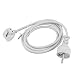 Produktbild fgdjfhsdfgsdfh Professionelles internationales Verlängerungskabel für MacBook Pro Ladekabel Netzkabeladapter US/EU / AU Stecker (weiß)