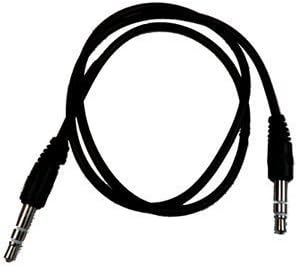 Zimis - Quality AUX-IN input Lead Cable 3.5mm for iPod, iPhone 3G, 3GS, 4G, MP3 to Car or Stereo for ALL Bold Curve Storm Pearl Torch BlackBerry Phones and mp3 players (1.2m)