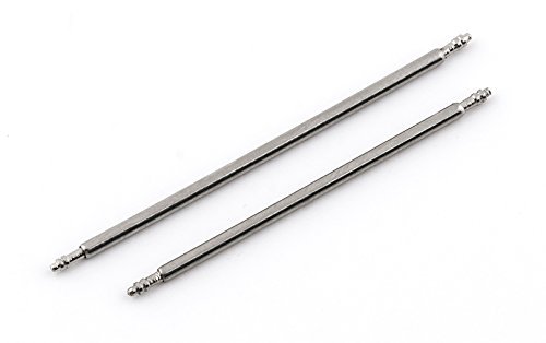 Buran01 - 1 Paar Edelstahl Federstege - 1,78 mm Durchmesser - Federstifte - Stege - Uhren-Stifte - 30 mm Buran01 - 1 Paar Edelstahl Federstege - 1,78 mm Durchmesser - Federstifte - Stege - Uhren-Stifte - 30 mm