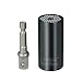 Produktbild Man9Han1Qxi 7-19mm Universal Socket Metric Wrench Bohrmaschine Adapter Socket Set Repair Tool Black