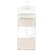 Pack Of Two Designer Babies Pink And White Diamond Knit Tights 12-18 Months