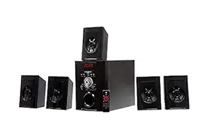 Krisons Kr.Beat 5.1 Channel Wireless Bluetooth Satellite Speaker (Black)