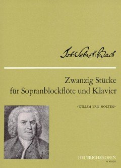 Preisvergleich Produktbild 20 STUECKE - arrangiert für Sopranblockflöte - Klavier [Noten / Sheetmusic] Komponist: BACH JOHANN SEBASTIAN