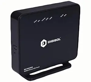 D DIGISOL DG-VG2300N 300Mbps Wireless VDSL2/ADSL2+ Broadband Router(Black)