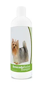 Healthy Breeds Herbal Avocado Dog Shampoo for Dry Itchy Skin for Yorkshire Terrier - Over 100 Breeds - Flea and Tick Product Safe - For Dogs with Allergies or Sensitive Skin - 16 oz