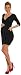 Happy Mama. Women's Maternity Jersey Tulip Dress Easy Breastfeeding S-4XL. 236p (Black, UK 16, XXL)