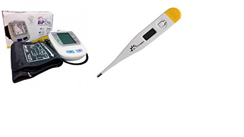 All NEW Dr Morepen BP 09 FULLY AUTOMATIC BLOOD PRESSURE MONITOR.+FREE DIGITAL THERMOMETER RS.1490 (52.00% Off) - Amazon