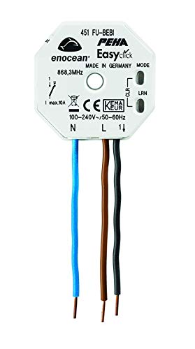 MK Electric Echo 1 canal multifonction du récepteur Variateur d'intensité au plomb