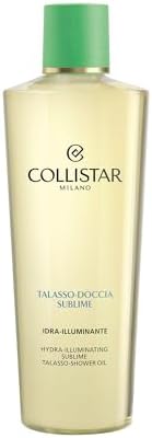 Collistar Talasso-Doccia Sublime Idra-Illuminante, Oleo-Gel Detergente con Niacinamide, Idrata, Illumina e Uniforma la Pelle, 400 ml