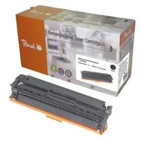 Preisvergleich Produktbild Peach Tonermodul schwarz kompatibel zu HP CB540A