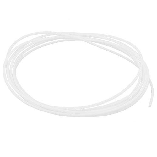 sourcingmap® 5M Länge 2mm ID 4mm OD PTFE Rohrleitung Schlauch Rohr für 3D Drucker RepRap