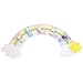 JoJo Maman Bébé B3518 Decorative Door Bracket with Rainbow Design
