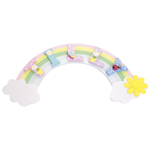 JoJo Maman Bébé B3518 Decorative Door Bracket with Rainbow Design