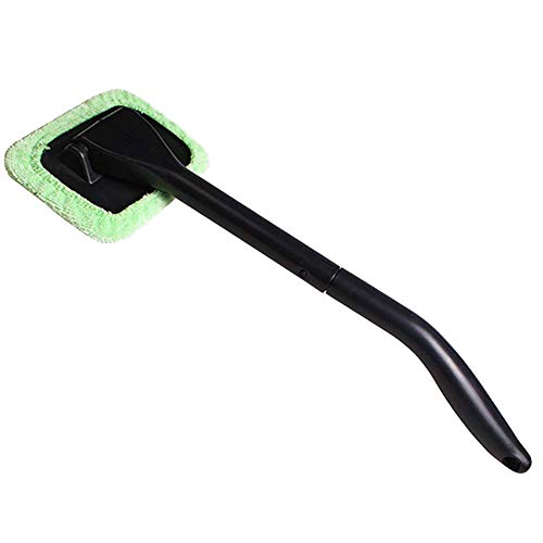 Preisvergleich Produktbild Praktische Fensterputzer Pinsel Mikrofasertuch Auto Windschutzscheibe Reinigung mit abnehmbarem Griff
