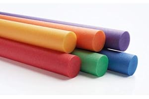 NMC Comfy 160cm Länge Schwimmnudel Poolnudel (6 Farben, 6er Set)