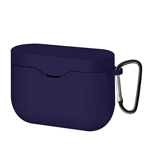 Preisvergleich Produktbild Felicy Weiche Silikon-Schutzhülle für Sony WF 1000XM3 Kopfhörer (Dunkelblau)