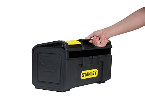 Stanley Werkzeugbox Basic mit Schnellverschluß und Organizer, schwere Ausführung, ergonomisch, 48.6×26.6×23.6, 1-79-217 - 5