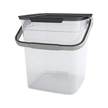 Rotho Waschmittelbox "Basic" - Behälter für Waschpulver aus Kunststoff