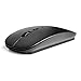 Produktbild yanana Wireless Mouse 3 Tasten Ergonomische 2,4 GHz Cordless Mäuse PC-Desktop Laptop Windows-Computer-Maus Schwarz