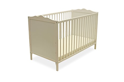 Grapi Anett Classic Cot Bed (Whitewash)