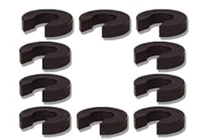 TRACER Limiteur de débattement à Ressort Stick-it 12mm Lot de 10, empêche Le Corps de heurter Les Roues