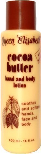 Queen Elisabeth Cocoa Butter Hand & Body Lotion -14fl.oz/400ml-Code:QUE002
